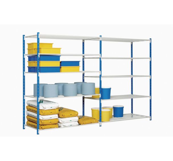 Kit rayonnage Flip élément de départ largeur 129 cm profondeur 30 cm
