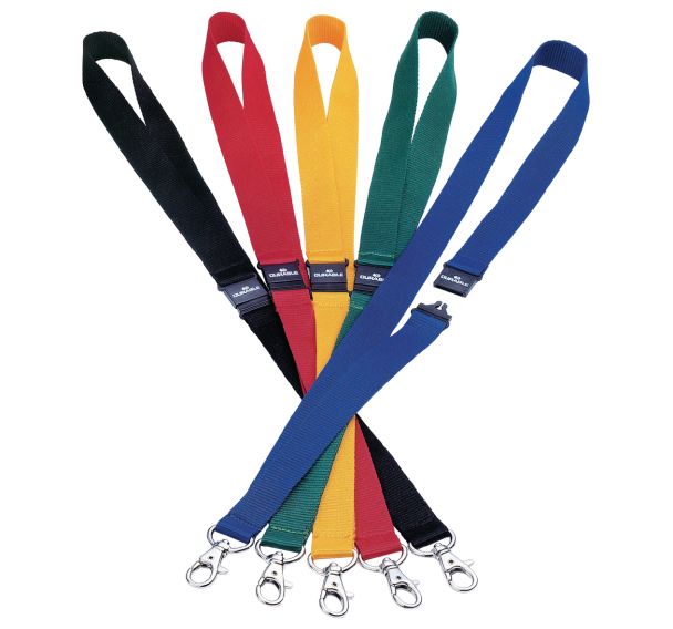 Lacet textile pour badge