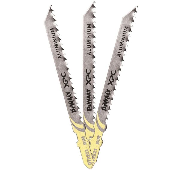 Lame scie sauteuse XPC denture fraisée coupe fine aluminium