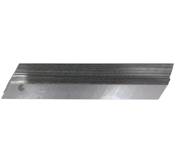 Lames de cutter 9 mm x 10 en distributeur