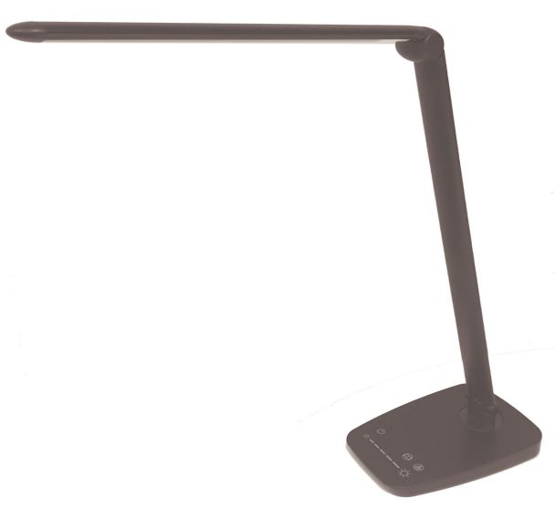 Lampe de bureau led ergonomique pliable twistled noir