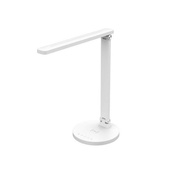 Lampe de bureau technologique atias blanc - Meet By Paperflow