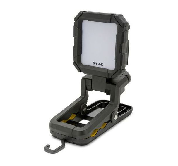 Lampe rechargeable 10 W avec pince ultra-résistante 1000 lm