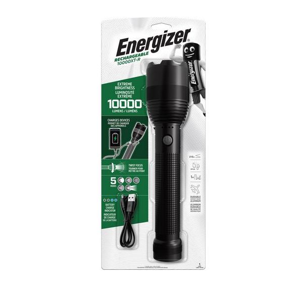Lampe torche tactique - 10.000 LUMENS