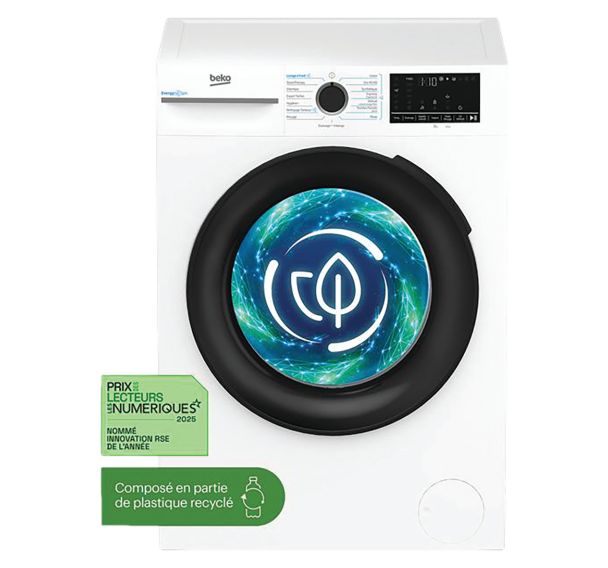 Lave-linge frontal BM3WFU410411B - Capacité 10 kg - Beko