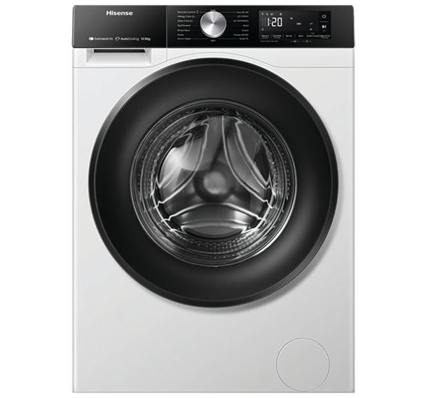 Lave-linge frontal WF3S1045BW3 - Capacité 10,5 kg - Hisense