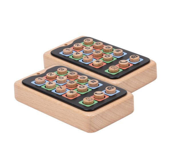 Le set de téléphone en bois
