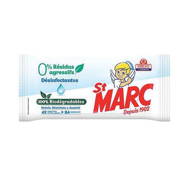 Lingettes désinfectantes 42 lingettes