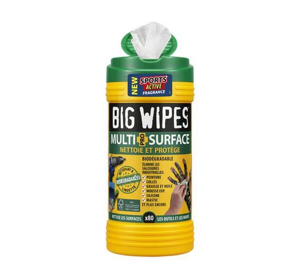 Lingettes multi-surfaces - Big Wipes