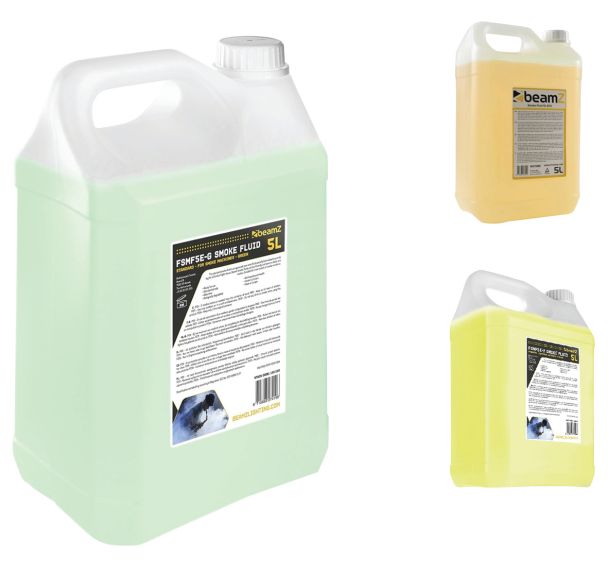 Liquide machine à fumée FSMF5E Standard 5l - Beamz