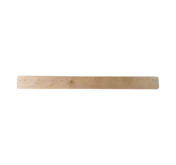 Lisse murale bois 1460x140x12 mm + 20 vis-Wattelez