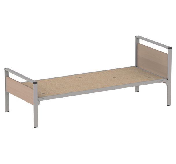 Lit Cubik 90x190 cm sommier aggloméré - Mobidecor