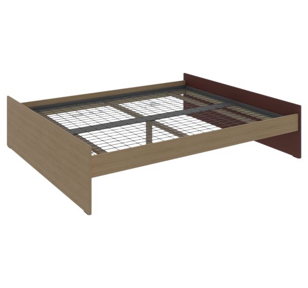 Lit EDY sommier treillis - Enond Mobilier