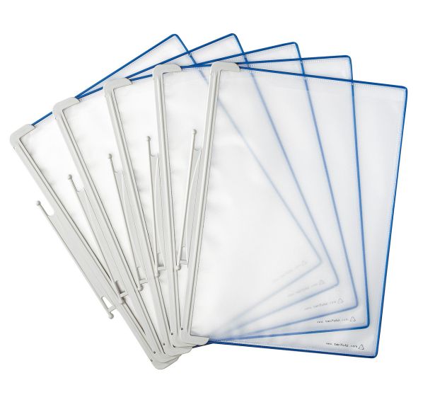 Lot 5 pochettes A4 C.bleu