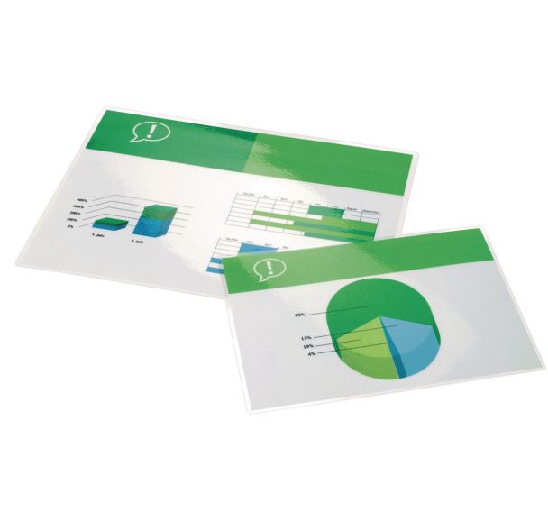 Lot de 100 Pochettes de plastification GBC standards
