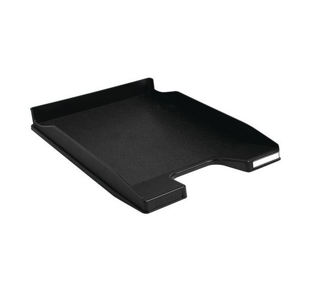 Lot de 10 Corbeille à courrier COMBO MINI 2 encoches noir