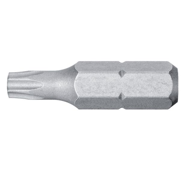 Lot de 10 Embout 1/4 torx + 20 long 25mm