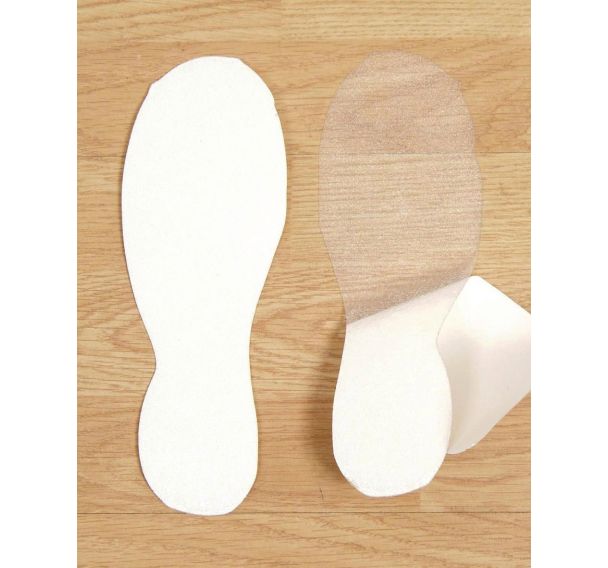Lot de 10 Pieds antidérapants blanc