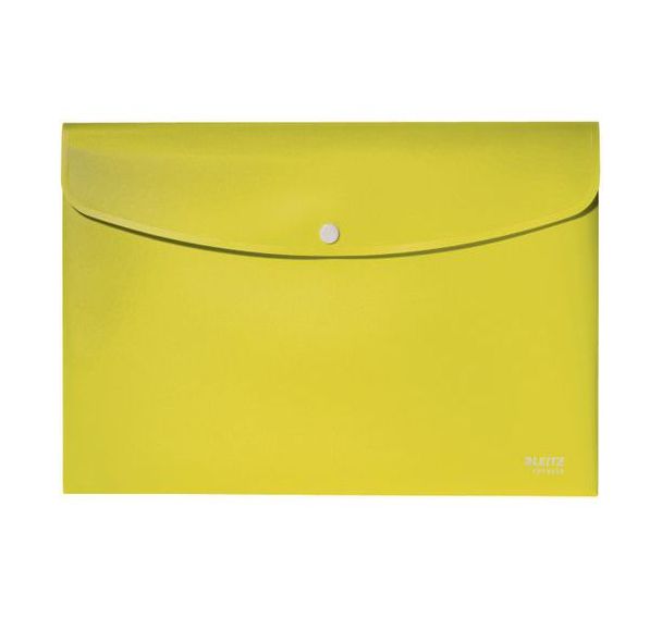 Lot de 10 Pochette pour documents Recycle Leitz, Jaune
