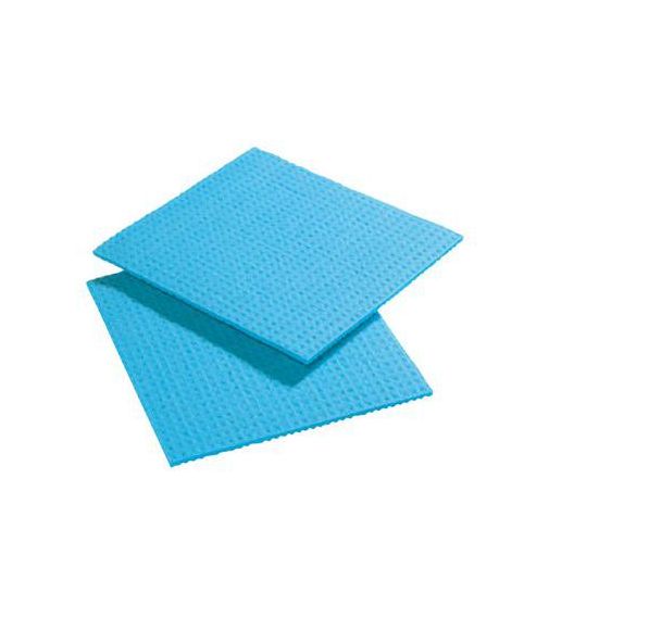 Lot de 10 Toile éponge bleue Spongyl 87 - Spontex