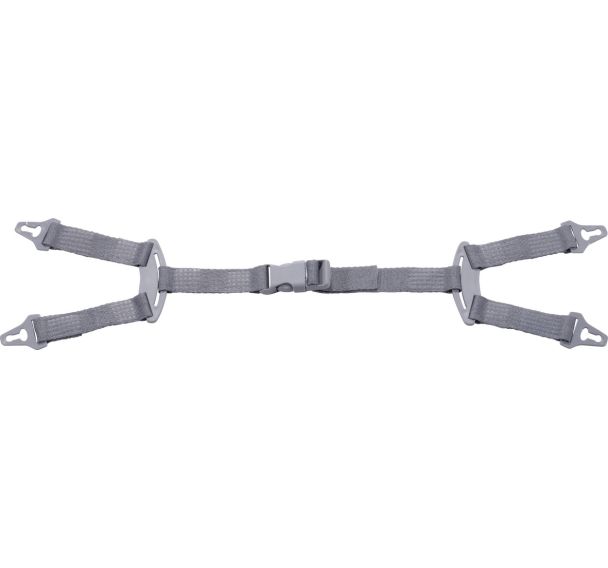 Lot de 10 jugulaires dynamic jugalpha 4 points pour casque