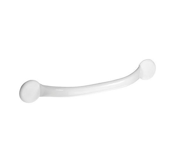 Lot de 12 Barre de maintien monopoutre - epoxy blanc - Arvix