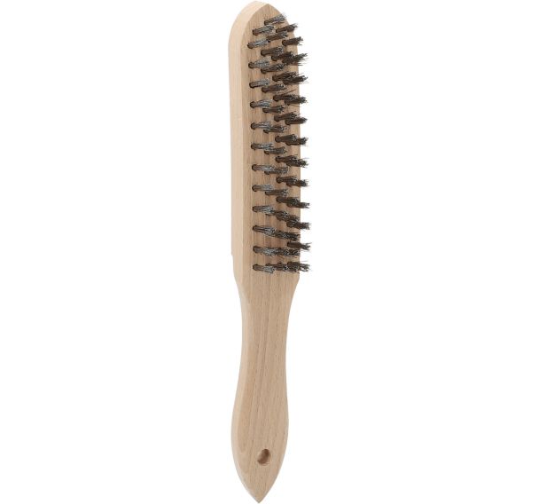 Lot de 12 Brosse métallique à main 290x140x25mm 0,3 4R