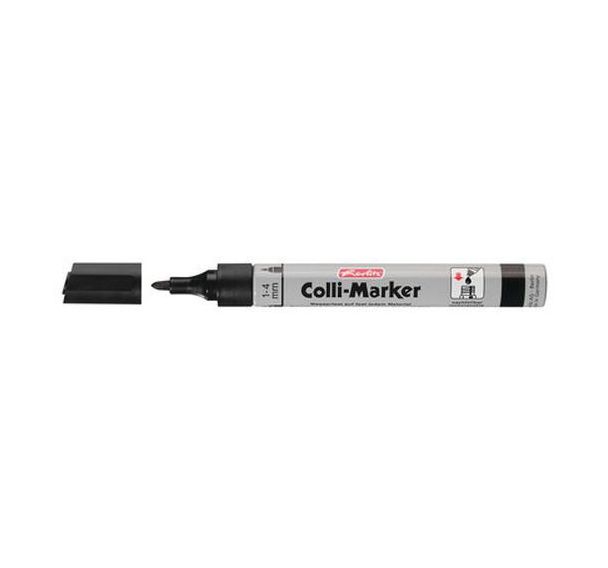 Lot de 12 Marqueur permanent ''Collimarker'', pointe ogive, noir
