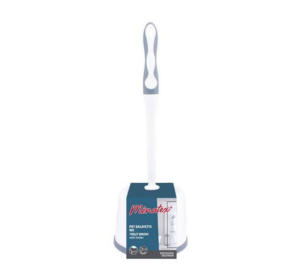 Lot de 12 Pot balayette WC - Ménatex
