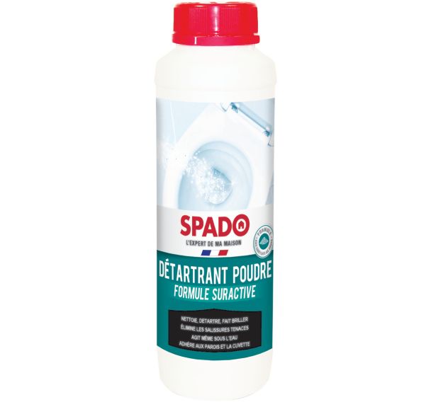 Lot de 12 Poudre détartrant WC de 750 g