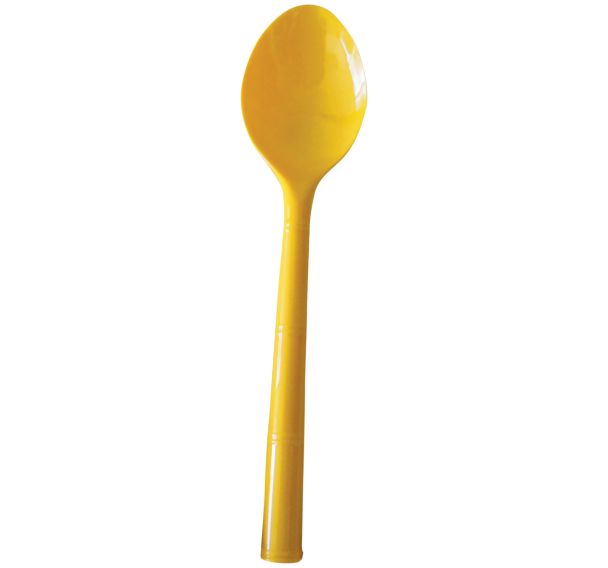 Lot de 12 cuillères à soupe plastiques