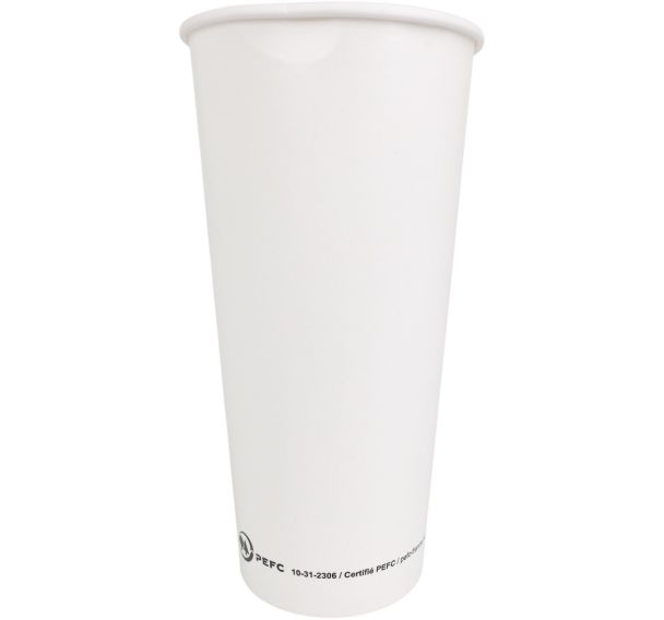 Lot de 20 Gobelet en carton - 67 cL