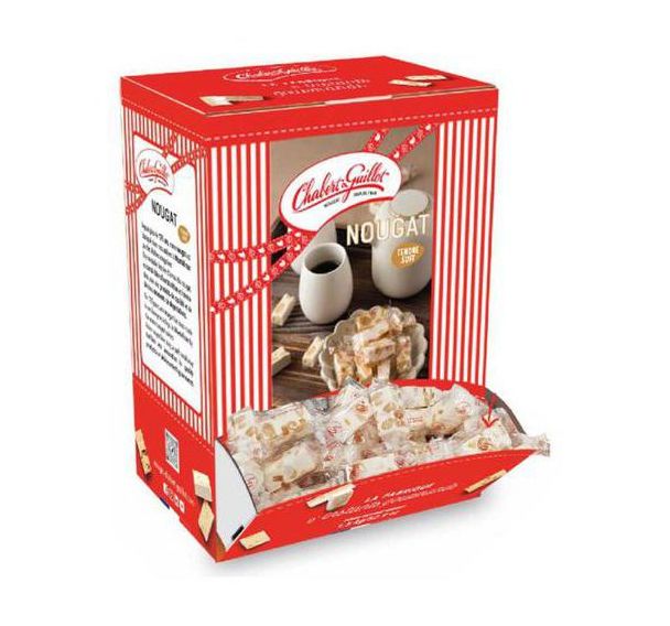 Lot de 220 Nougat de Montélimar miel amandes - Chabert et Guillot