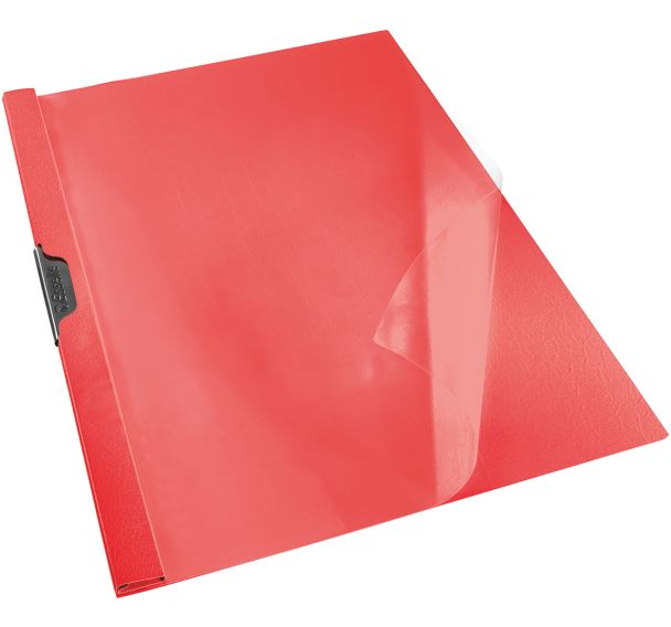 Lot de 25 Chemise à clip Vivida rouge