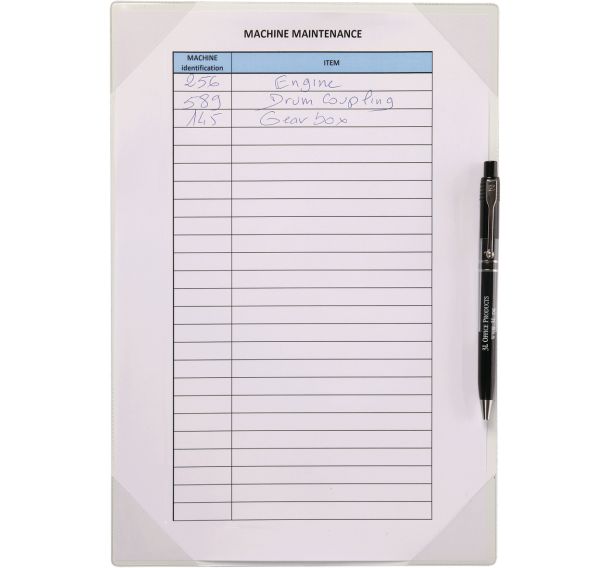 Lot de 2 2 Porte-copies Kang A4 - Magnétique - Transparent