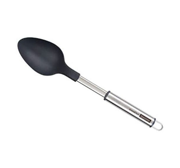 Lot de 2 Cuillère en inox et nylon avec anti adhérant