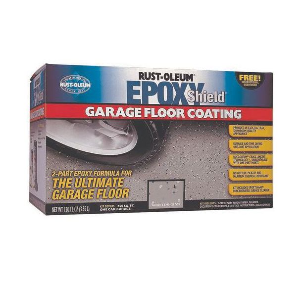 Lot de 2 EpoxyShield MAXX revêtement pour sol de garage 3,55L