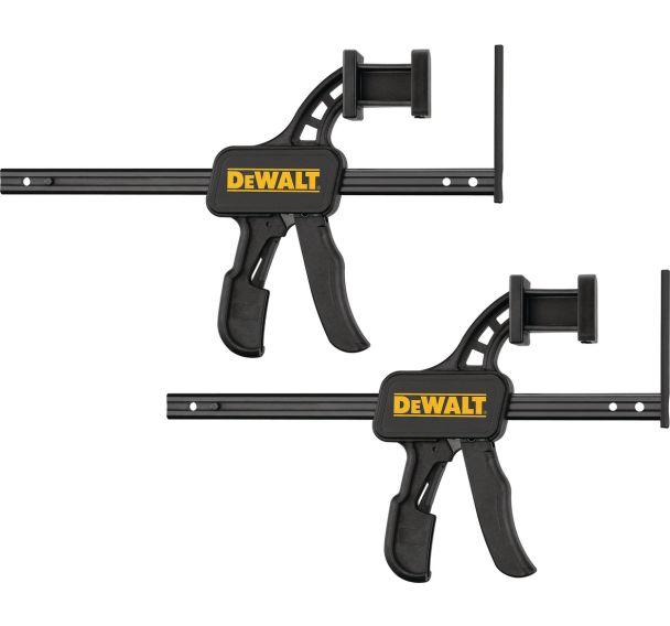 Lot de 2 Serre-joints pour rails de guidage DWS5021, DWS5022, DWS5023