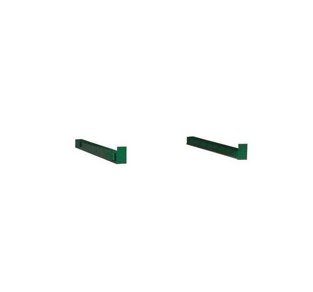 Lot de 2 accessoire pour box 220 et 440 L - Bras support pour caillebotis