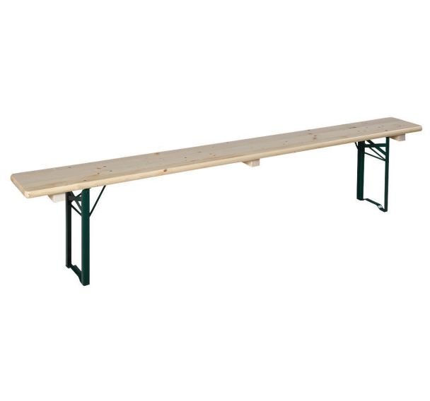 Lot de 2 bancs pliants Festival 6-8 personnes
