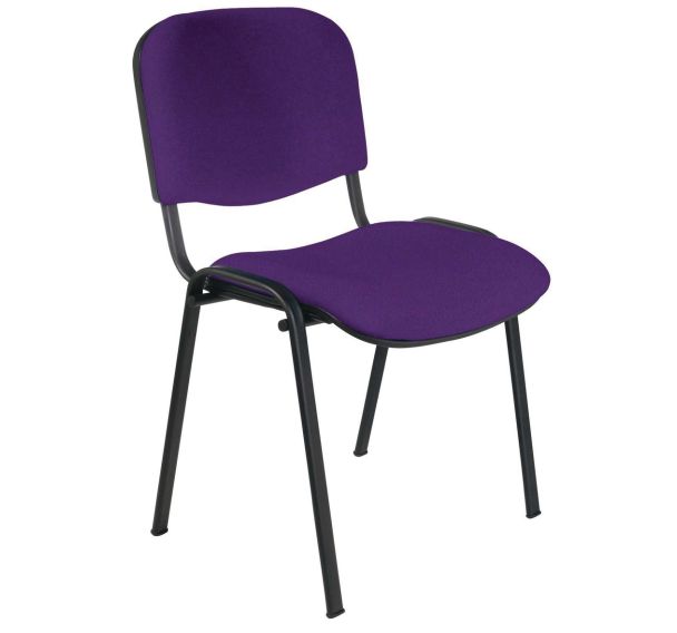Lot 2 chaises visiteurs Classic tissu M1 - Sokoa