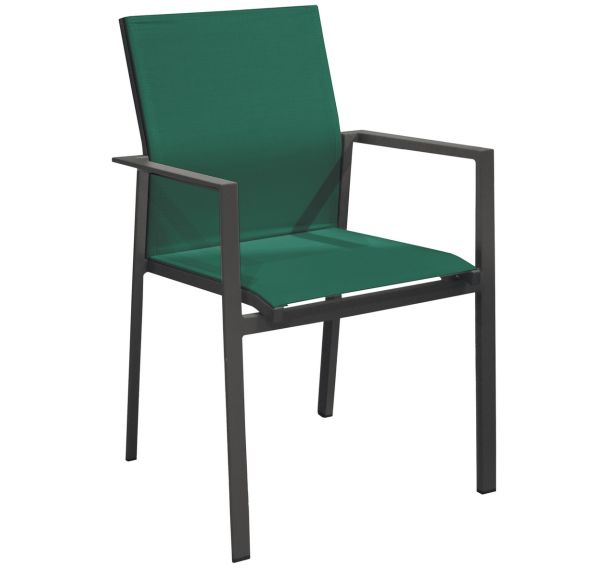 Lot 2 fauteuils DELIA TPEP/alu - Proloisirs