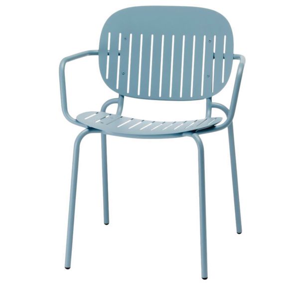 Lot de 2 fauteuils SI-SI Barcode motifs rayures  - S.CAB