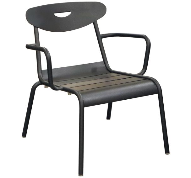 Lot 2 fauteuils SMILEY alu - Proloisirs