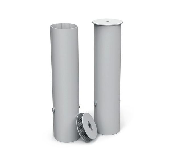 Lot de 2 fourreaux ovoïde 120x100 mm – tennis et volley