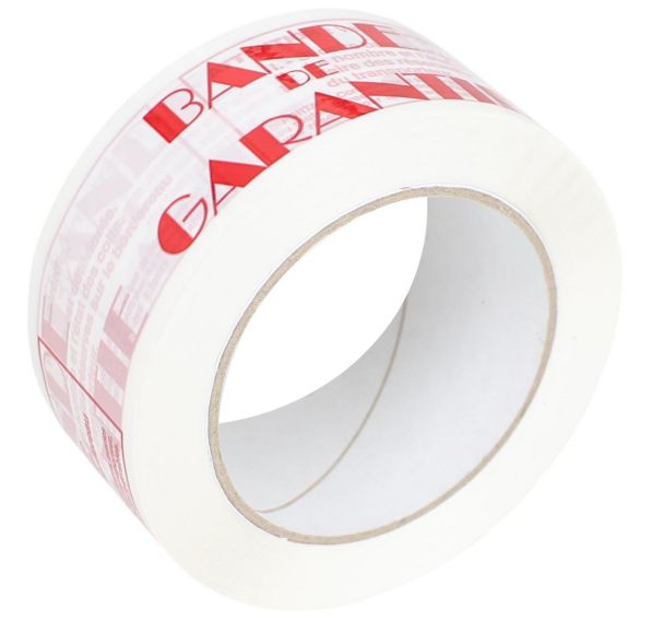 Lot de 36 Adhésif PP Acrylique Sans Bruit 48 mm X 100 m BANDE DE GARANTIE