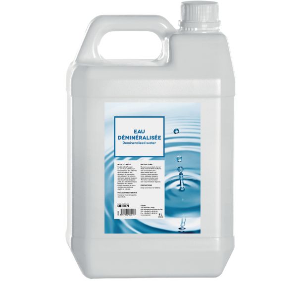 Lot de 3 Eau déminéralisée de 5 l