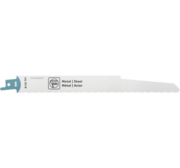 Lot de 3 Lame de scie sabre pour métal BIM 205T8/10 MS