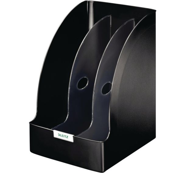 Lot de 3 Porte-revues Leitz Plus, Jumbo Noir