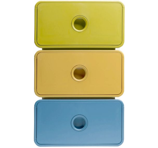 Lot de 3 Tiny Box Pop'NCo - couleurs assorties